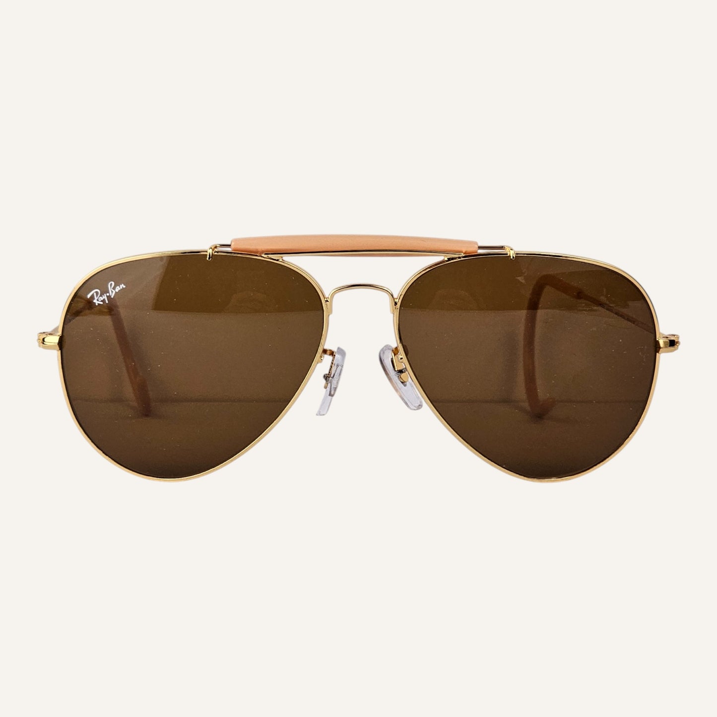 Outdoorsman Aviators - RB - Gold/Brown