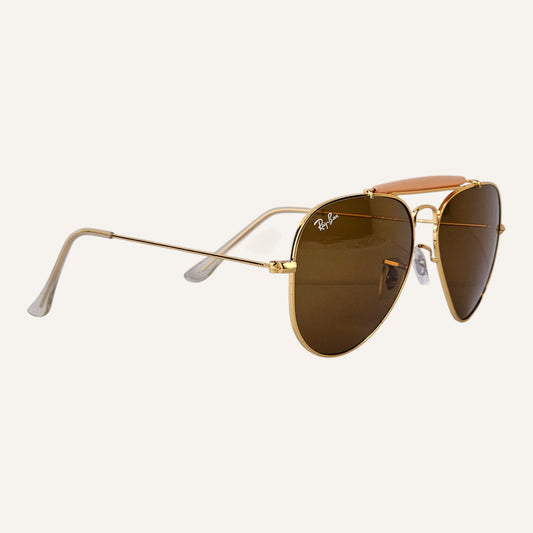 Bridge Aviators - RB - 3028 - Gold/Brown - Unisex