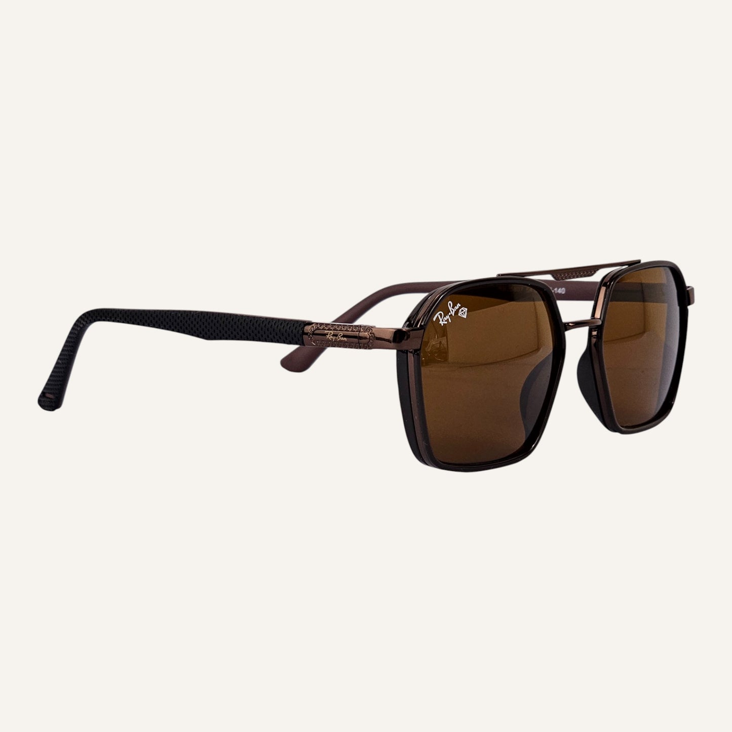 Hexagon - RB - 25807 - Brown - Unisex