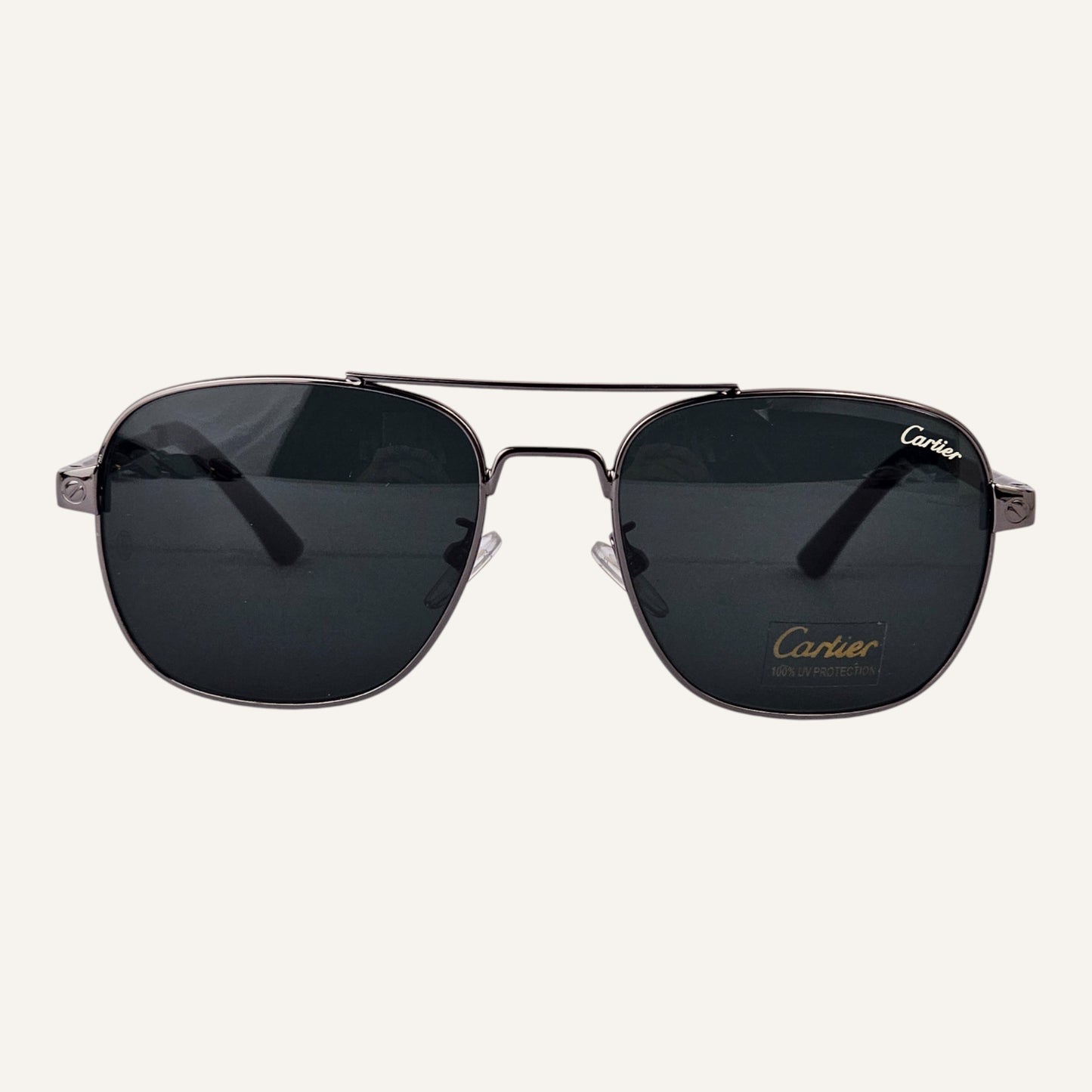 Aviator - Cartier - Gun Metal/Black - T8200603 - Unisex