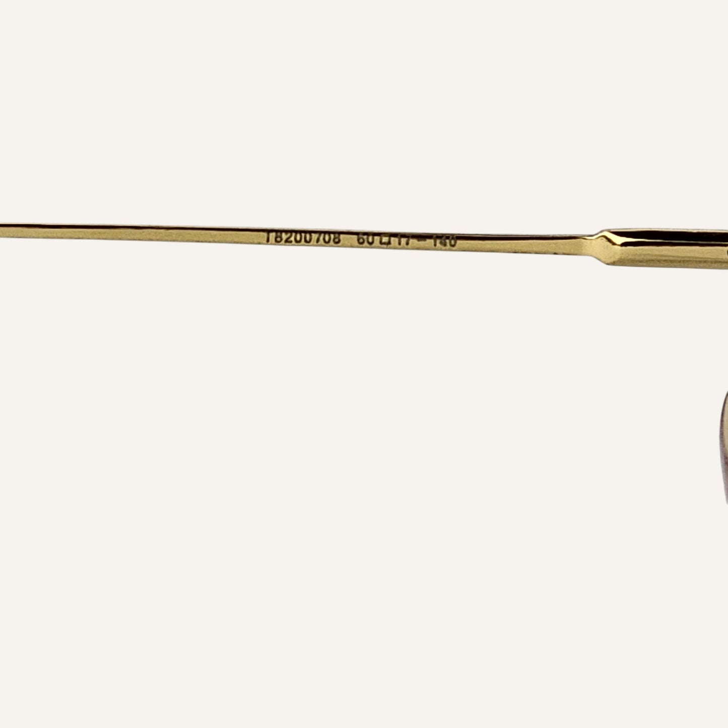 Classic Aviator - Cartier - Gold/Brown - T8200708 - Unisex