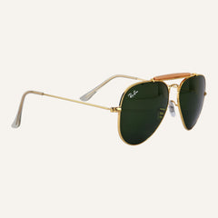 Bridge Aviators - RB - 3028 - Gold/Green - Unisex