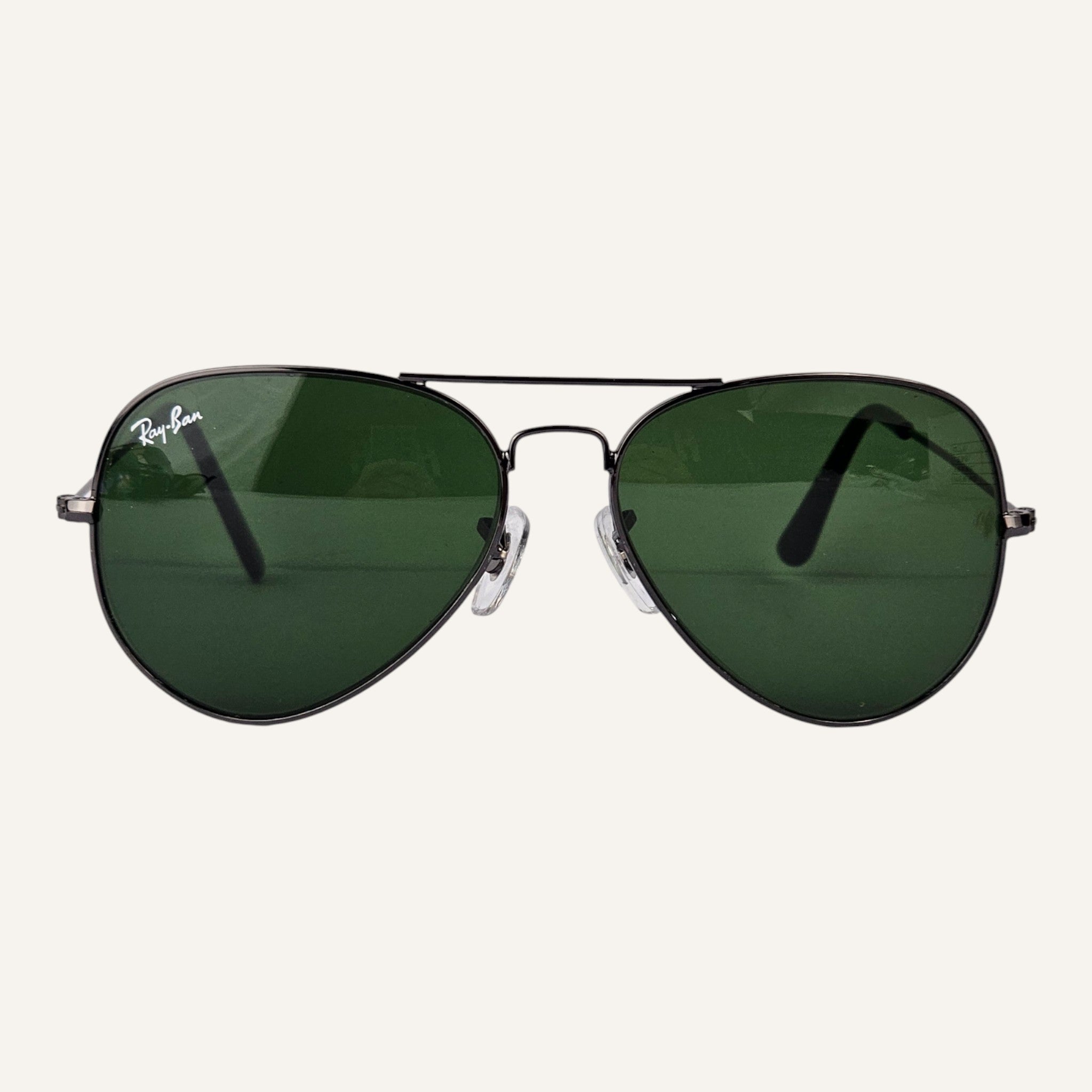 Classic Aviators - RB - 3025 - Gun Metal/Green - Unisex