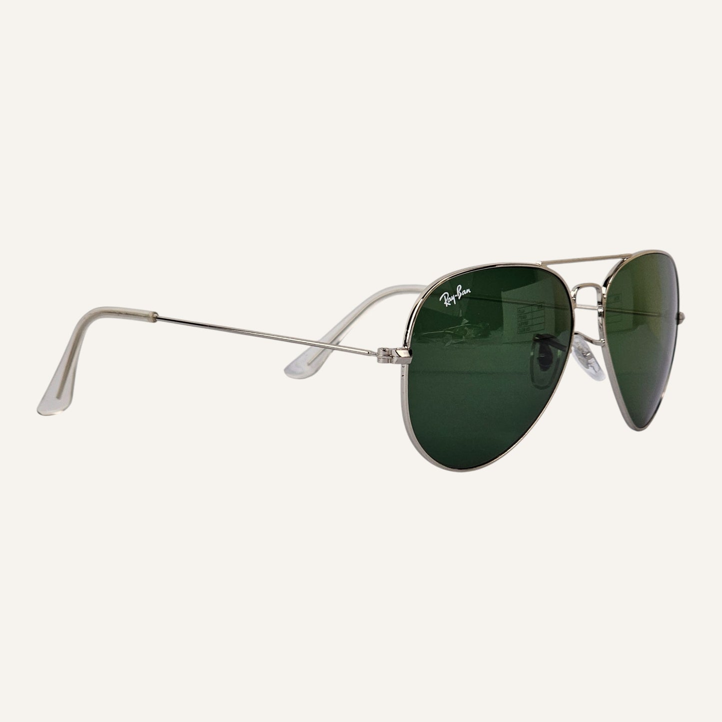 Classic Aviators - RB - 3025 - Silver/Green- Unisex
