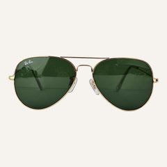 Classic Aviators - RB - 3025 - Gold/Green- Unisex
