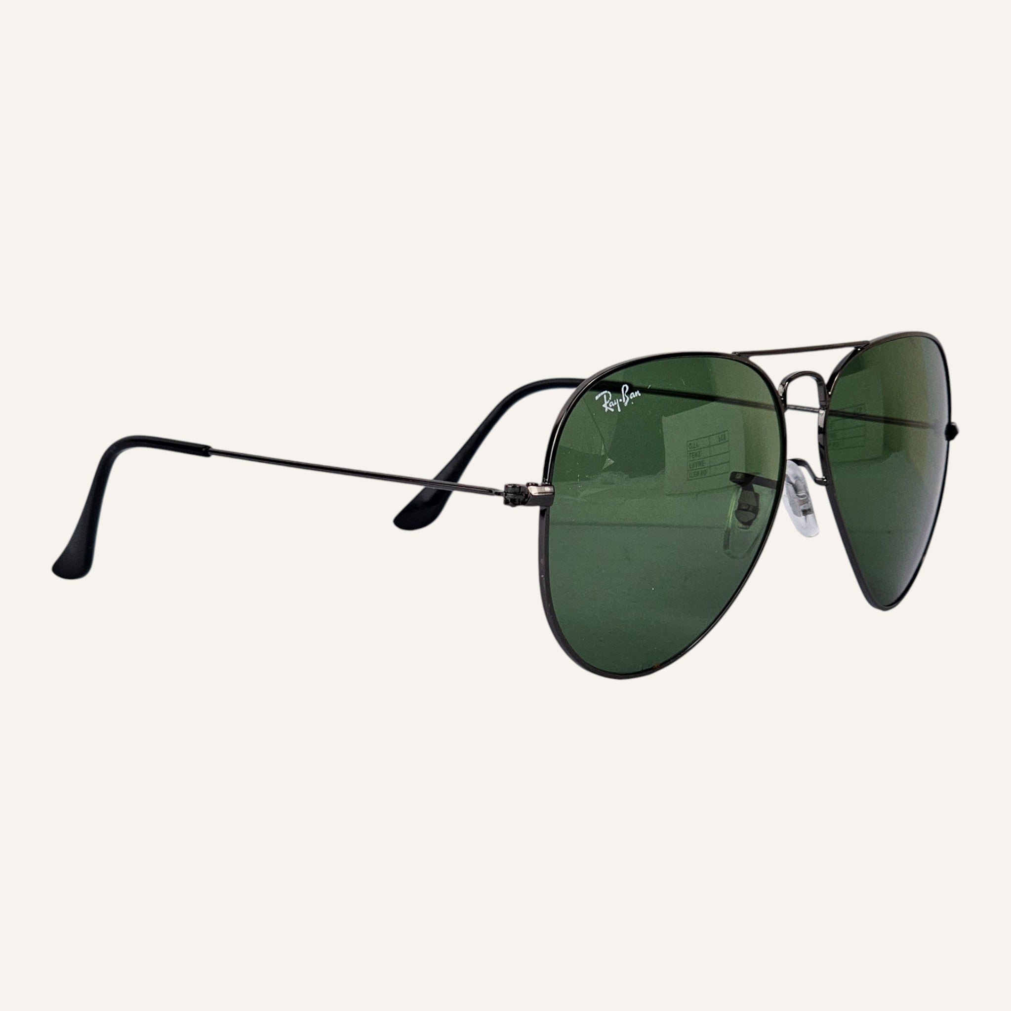 Classic Aviators - RB - 3025 - Gun Metal/Green - Unisex