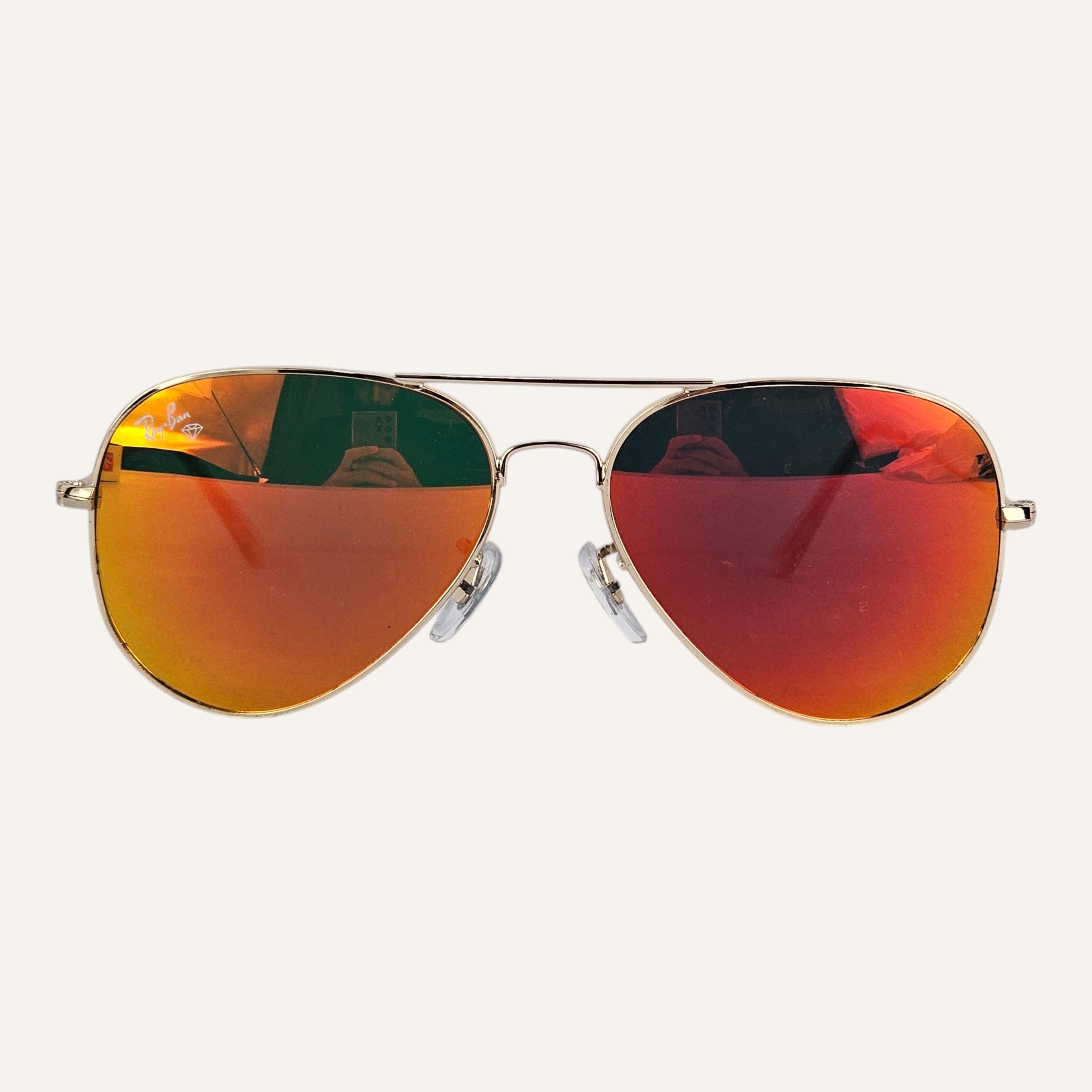 Classic Aviators - RB - 3025 - Gold/Orange- Unisex