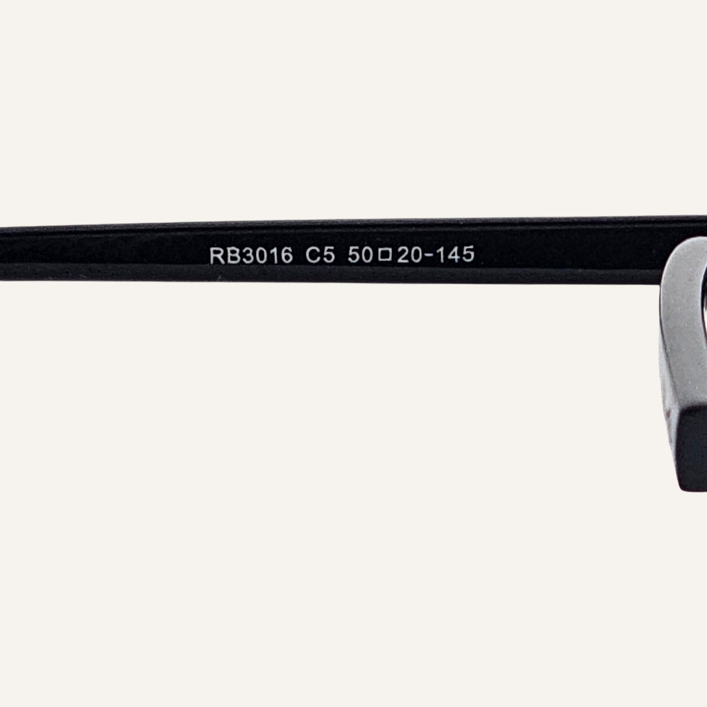 Club Master Round - RB - 3016 - Silver/Black (Polarised) - Unisex