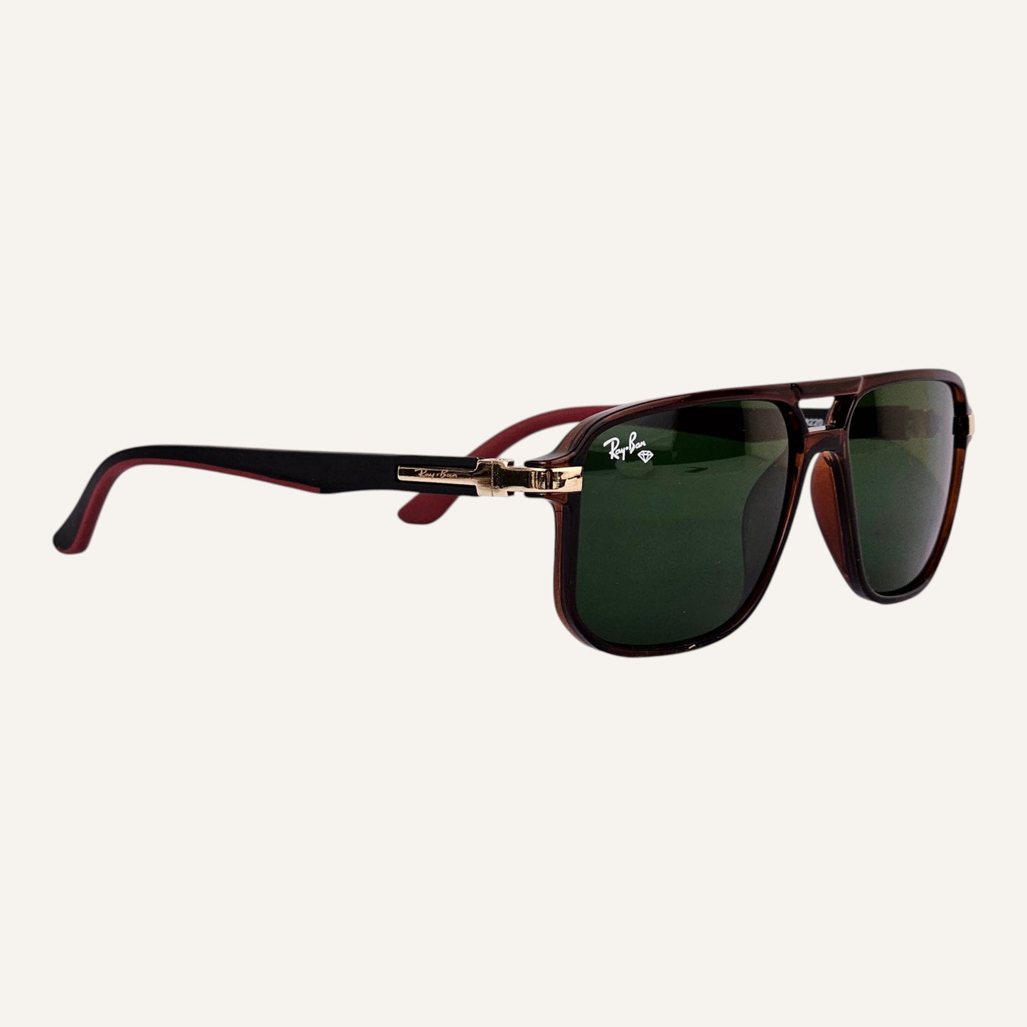 Wayfarer Double Bridge - 8220 - RB - Gold - Unisex