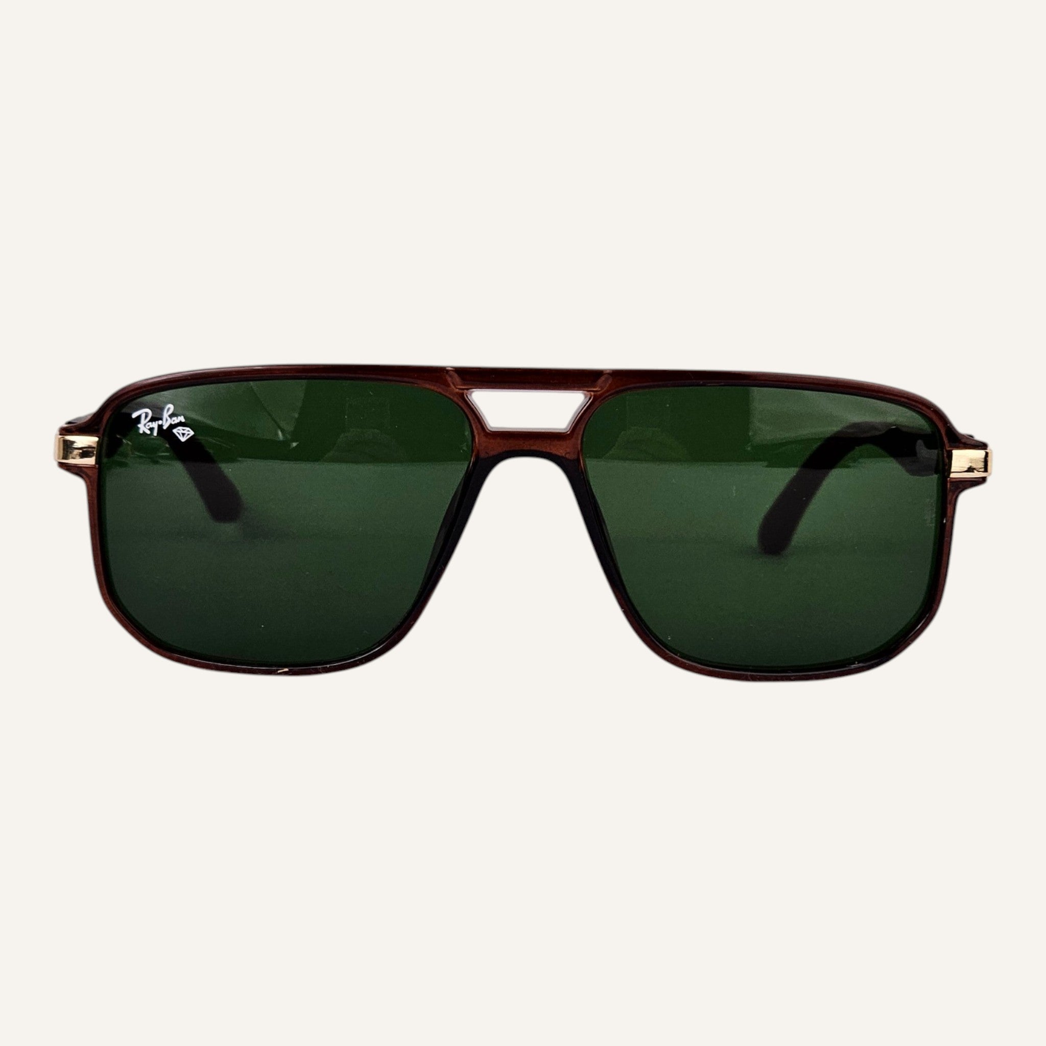 Wayfarer Double Bridge - 8220 - RB - Gold - Unisex