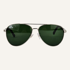 Round Aviators - RB - 5231 - Silver