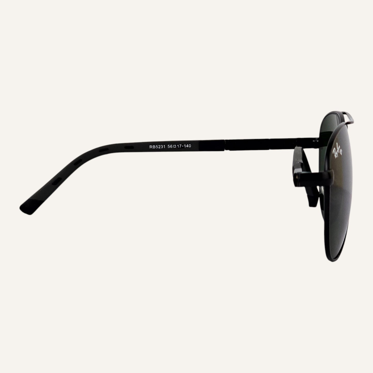 Round Aviators - RB - 5231 - Black