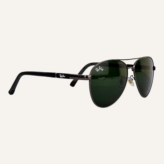 Round Aviators - RB - 5231 - Gun Metal