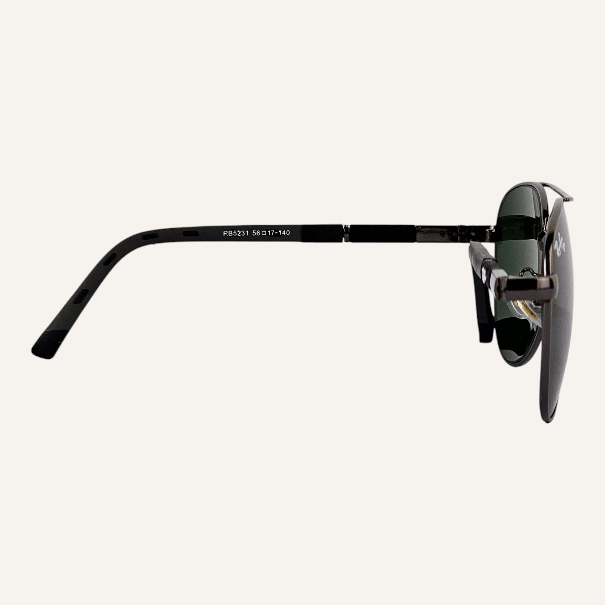 Round Aviators - RB - 5231 - Gun Metal