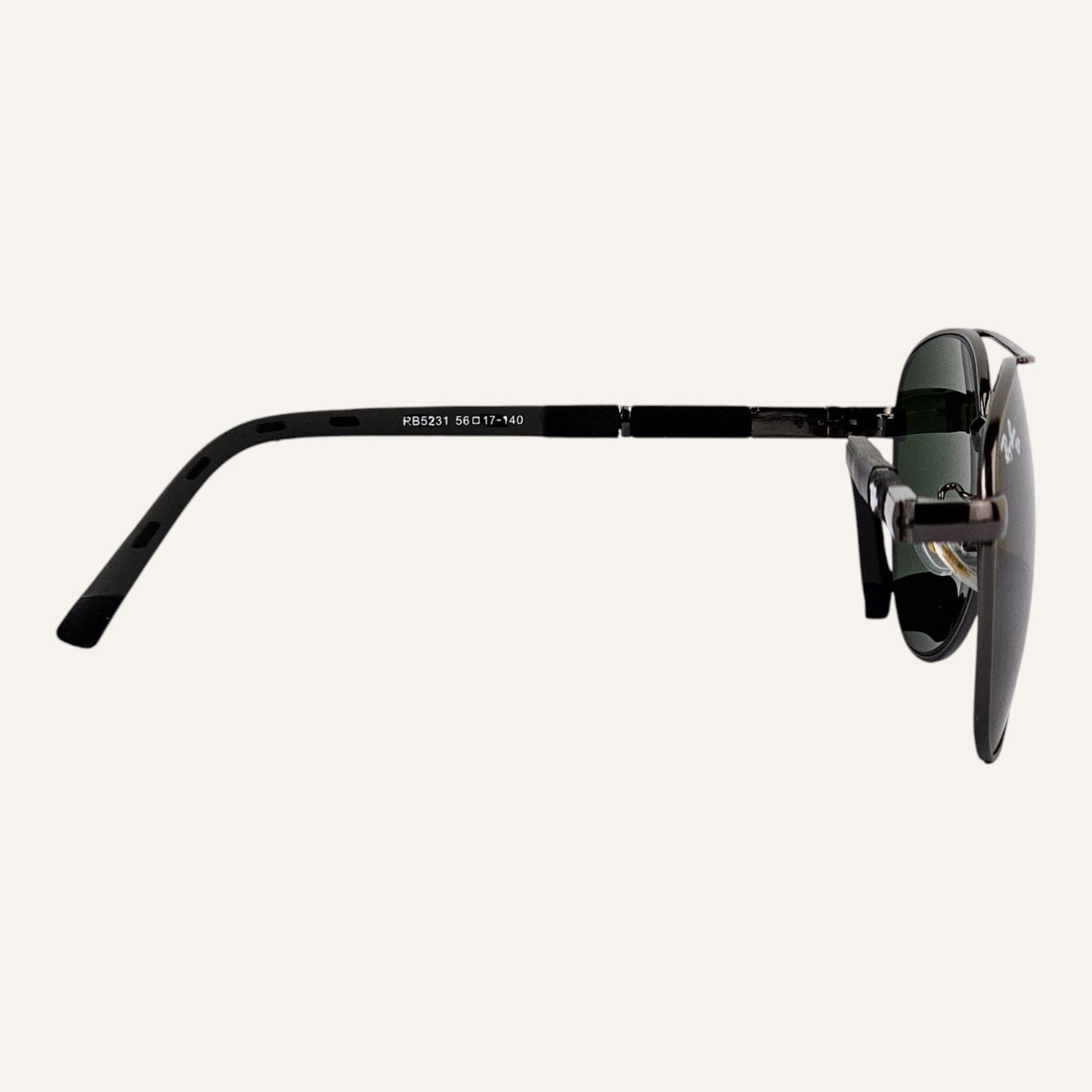 Round Aviators - RB - 5231 - Gun Metal
