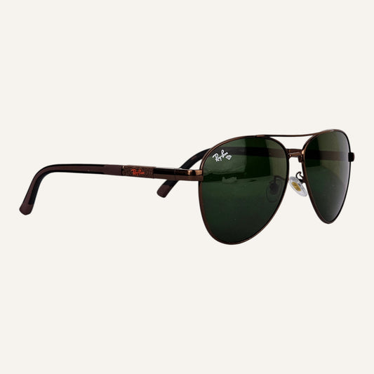Round Aviators - RB - 5231 - Brown