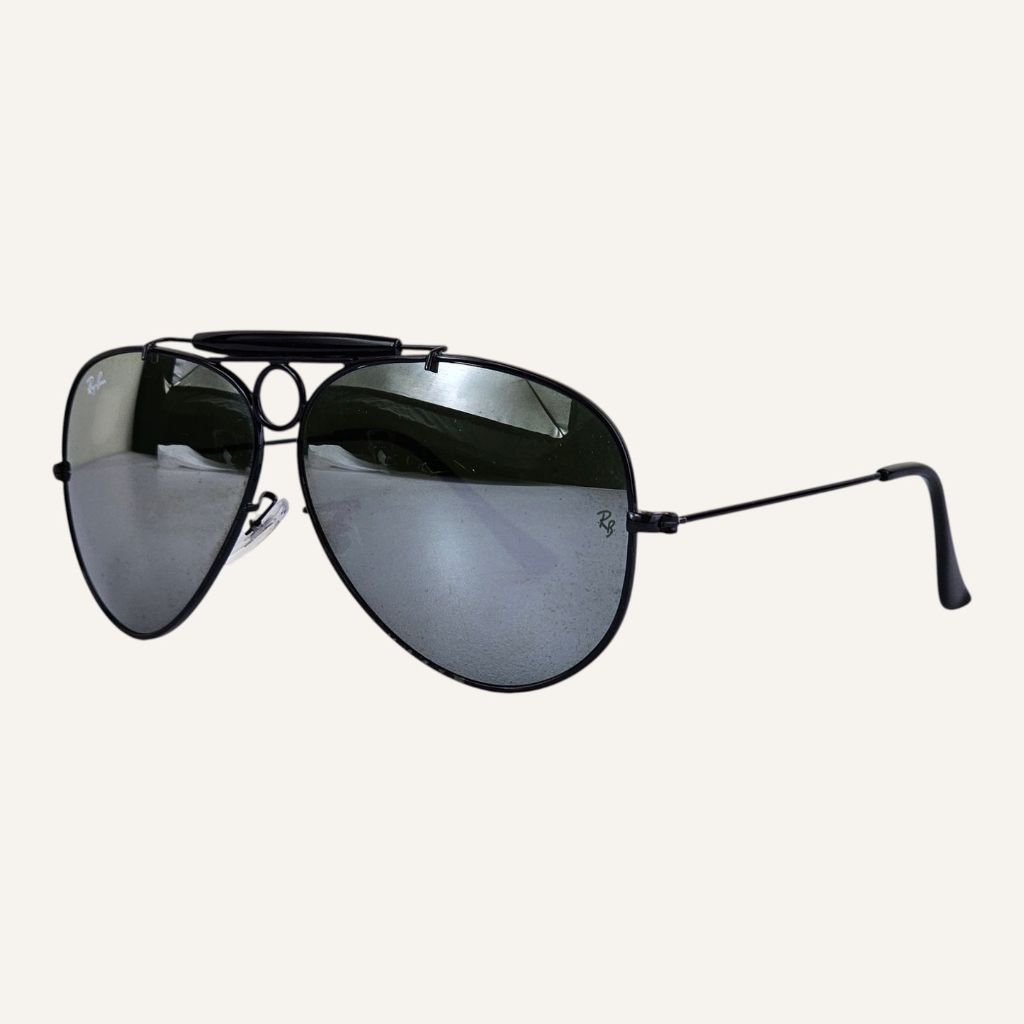 Shooter Aviators - RB -  3422Q - Black/Mercury - Unisex