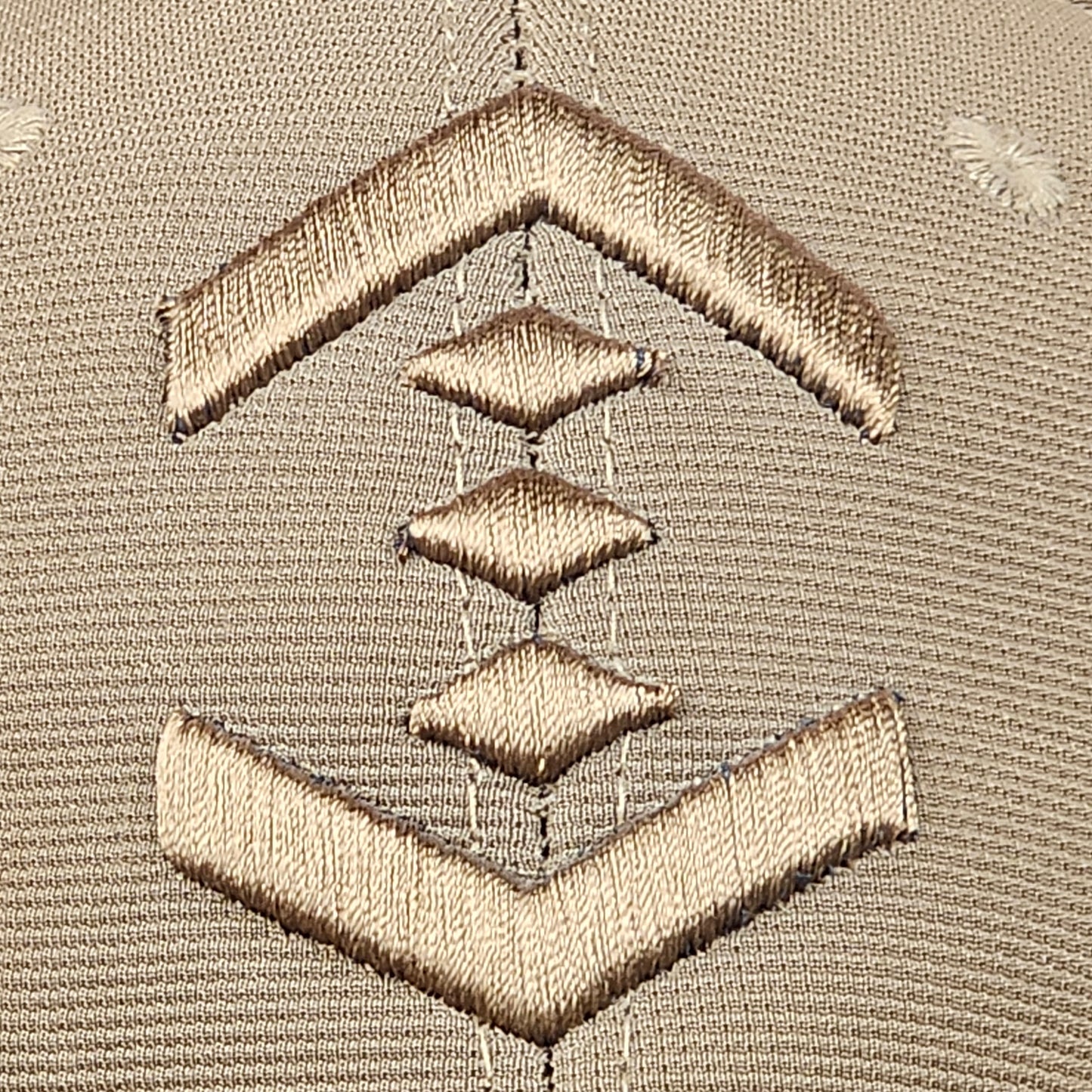 Embroidered Arrows - Beige