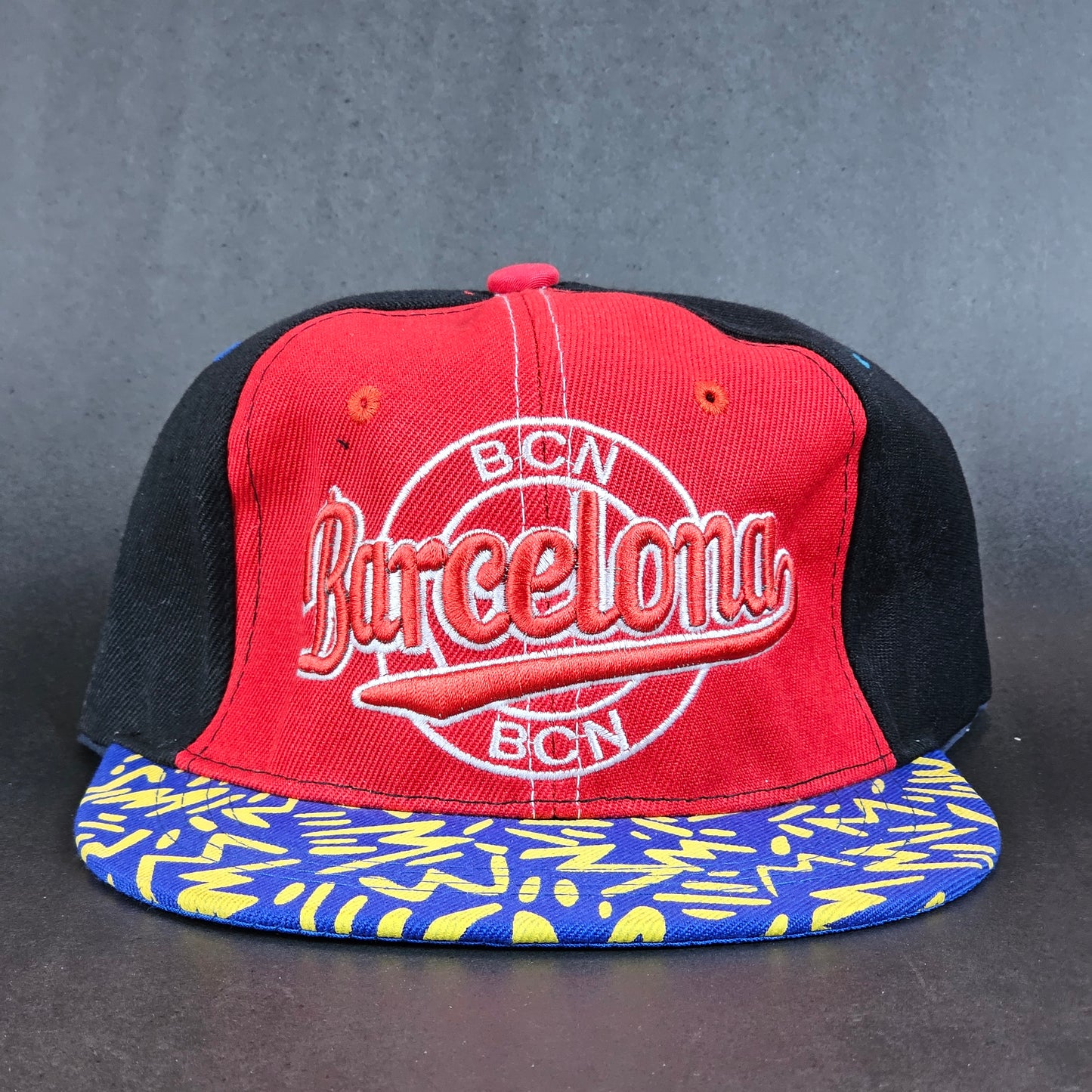 Barcelona Graffiti - Red/Blue - Snapback