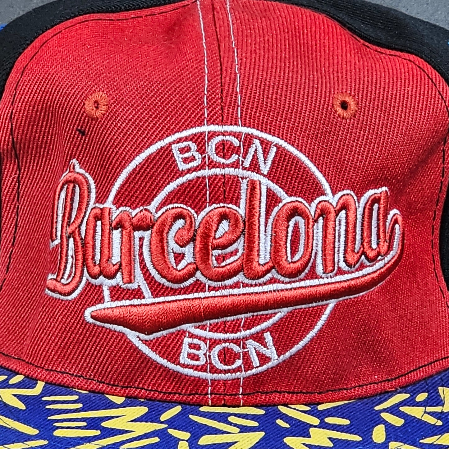 Barcelona Graffiti - Red/Blue - Snapback