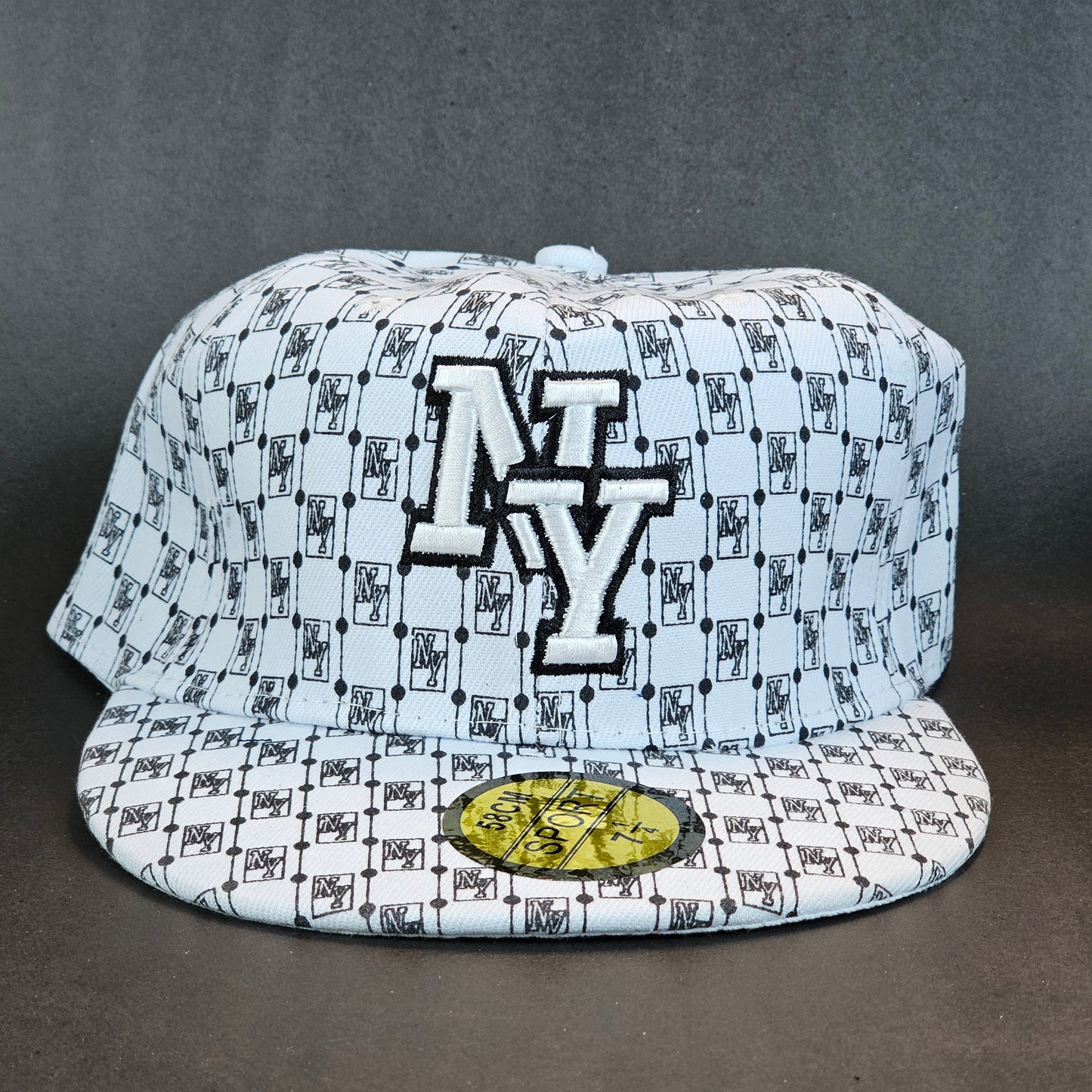 NY Gangsta - White - Snapback (Fixed) (LIMITED)