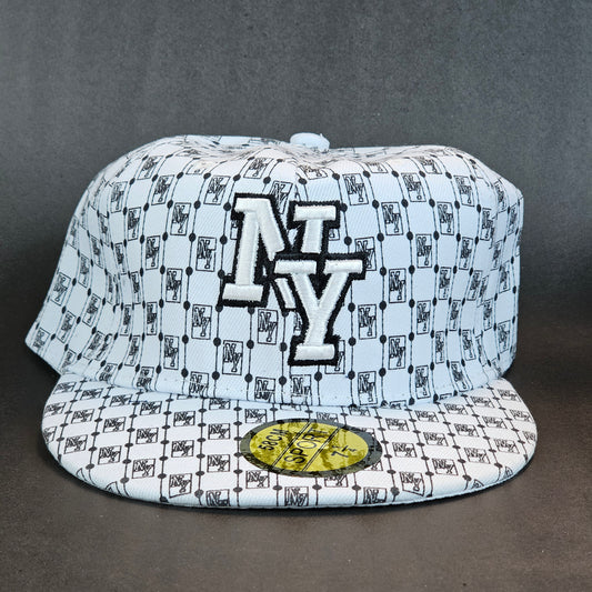 NY Gangsta - White - Snapback (Fixed) (LIMITED)