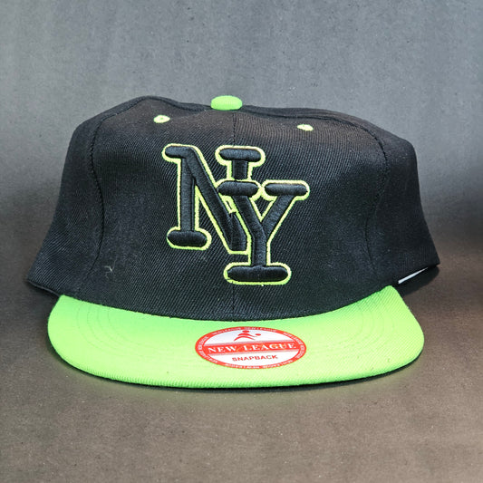 NY - Green/Black - Snapback