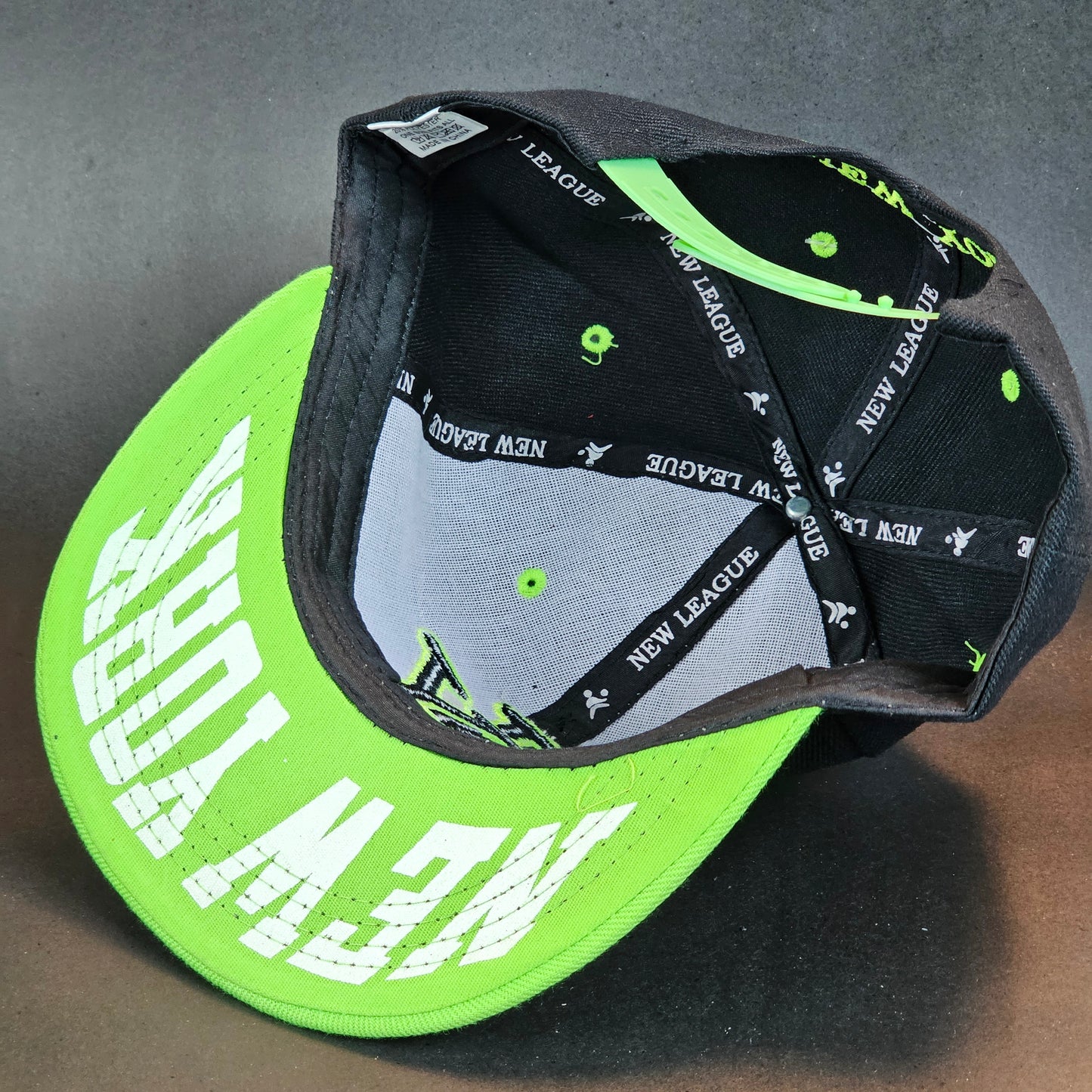 NY - Green/Black - Snapback