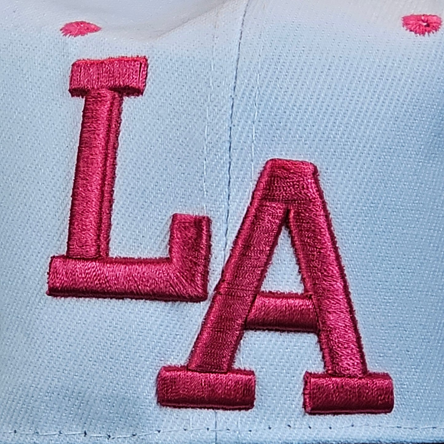 LA - White/Red - Snapback