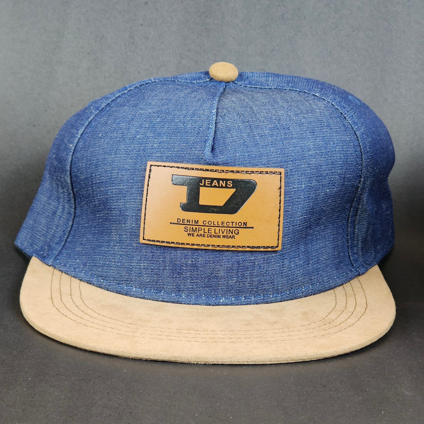 Denim - Beige/Blue - Snapback