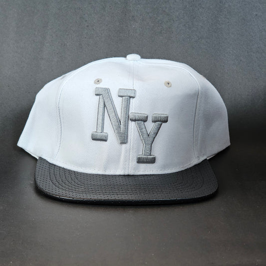 NY - Black/White - Snapback