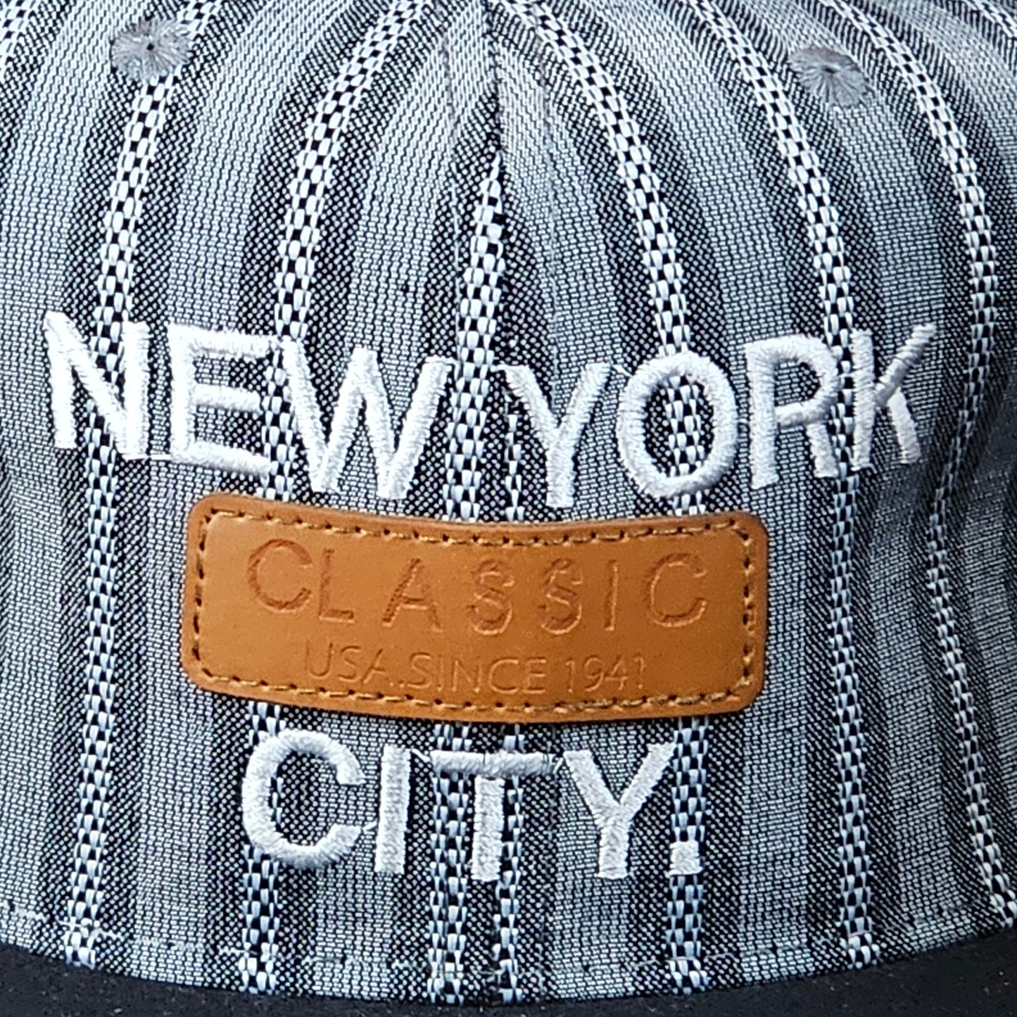 New York Classic - Grey - Snapback (LIMITED)