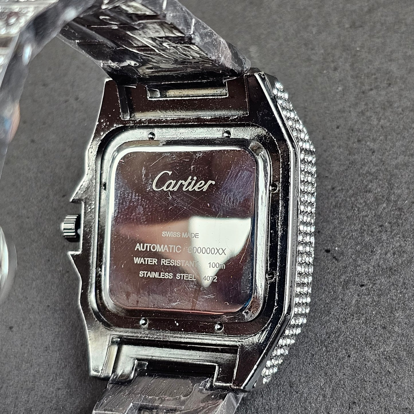 Cartier (ICE) - Black - Black Metal Chain
