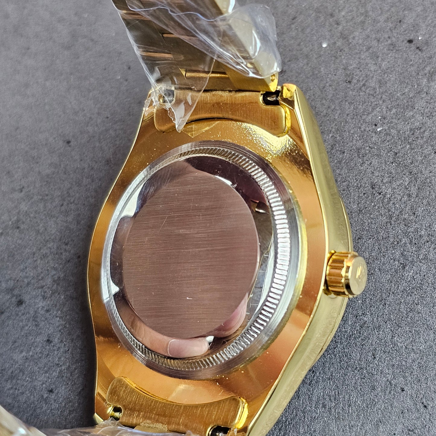 Rolex Oyster Perpetual - Gold - Gold Metal Chain