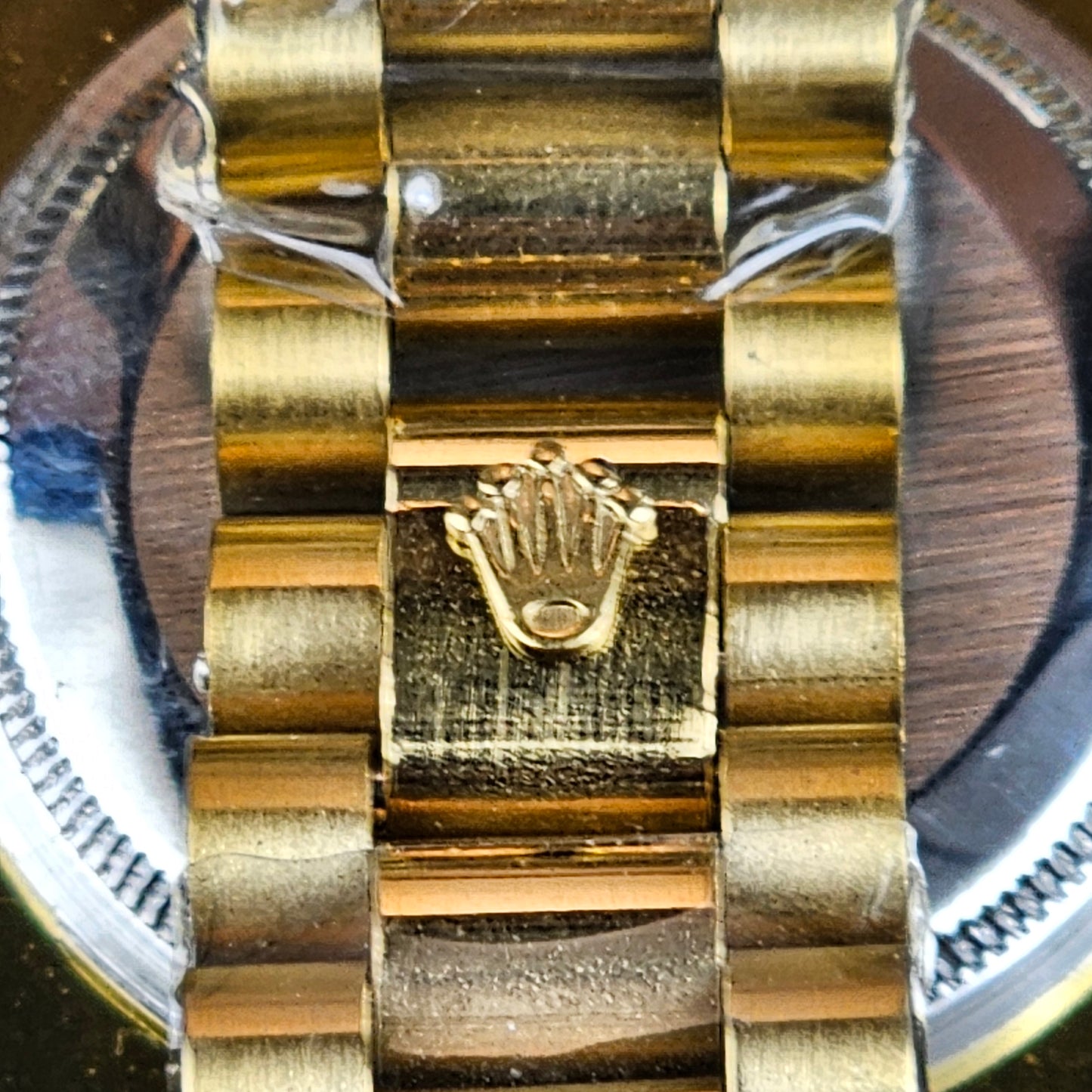 Rolex Oyster Perpetual - Gold - Gold Metal Chain