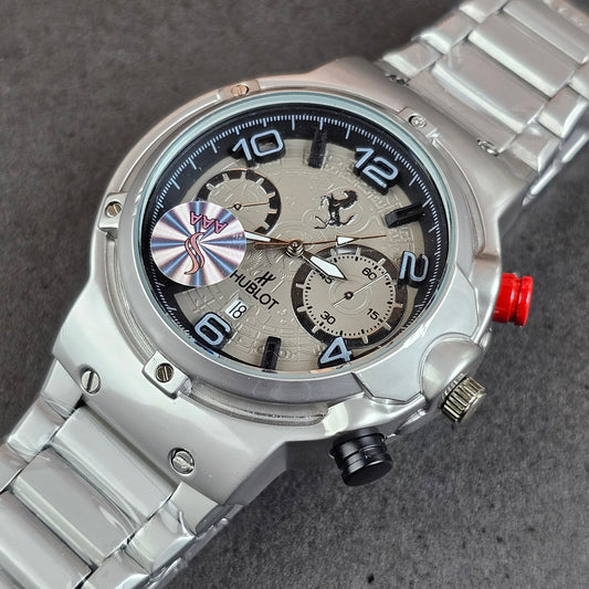 Hublot x Ferrari - Silver - Silver Metal Chain