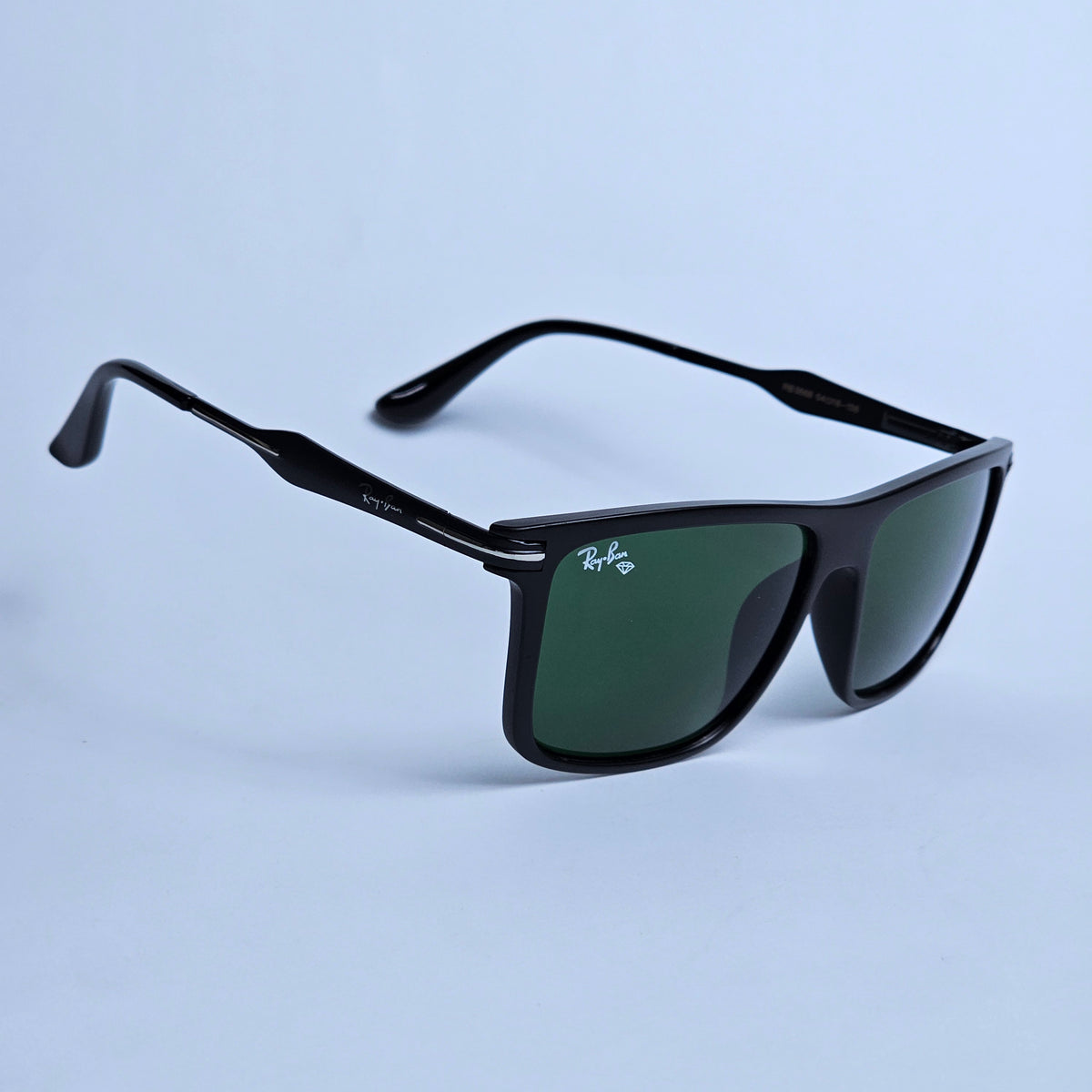 Wayfarer - RB - Metal Legs Line - 3668 - Black/Green - Unisex