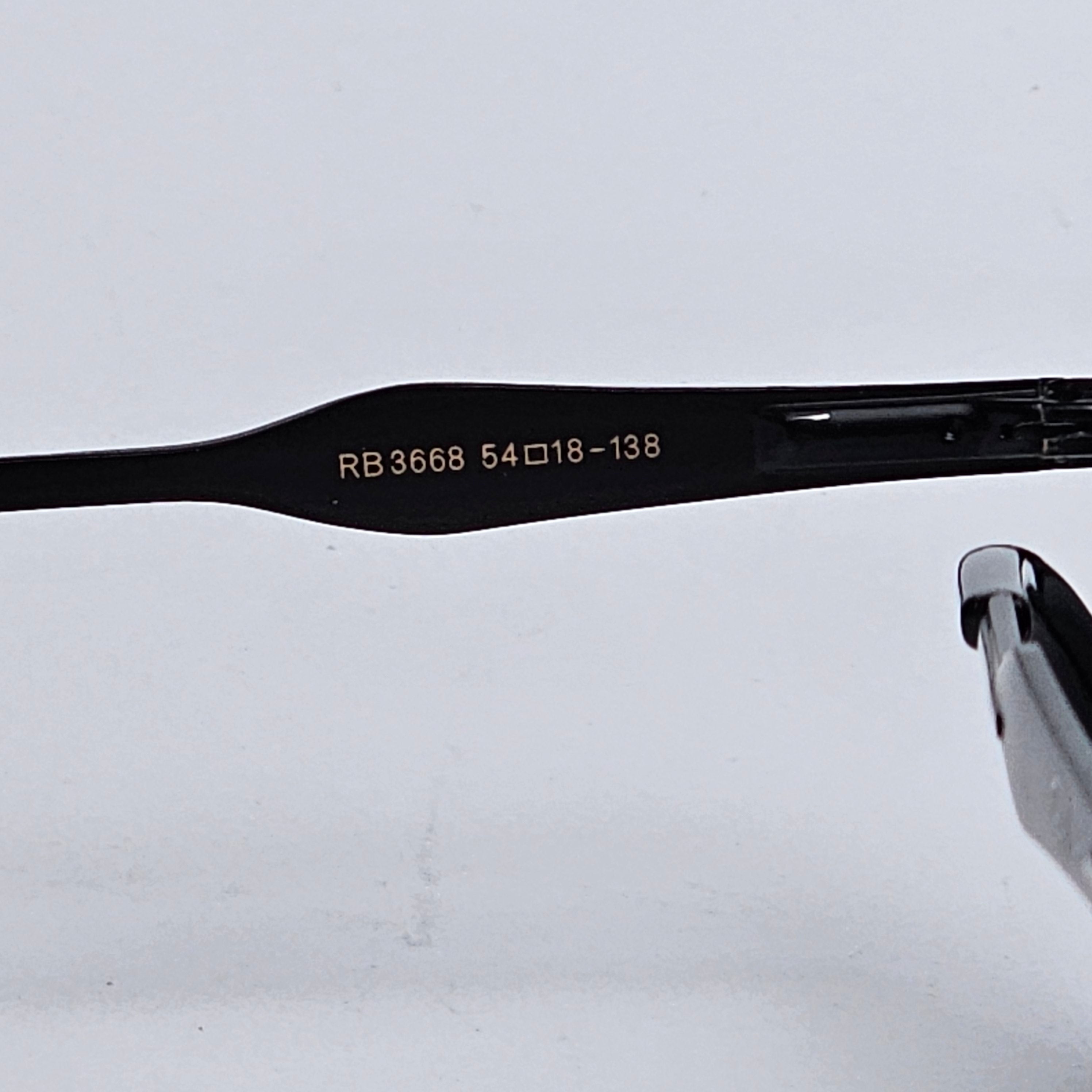 Wayfarer - RB - Metal Legs Line - 3668 - Black - Unisex