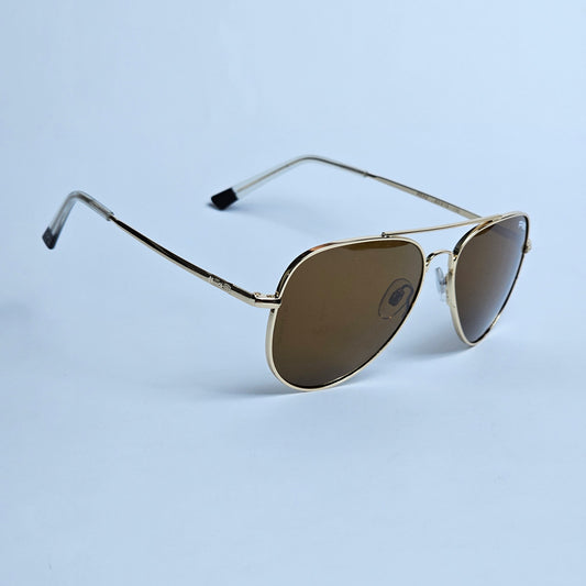 Classic Aviators - Randolph Engineering - Gold/Brown - Unisex