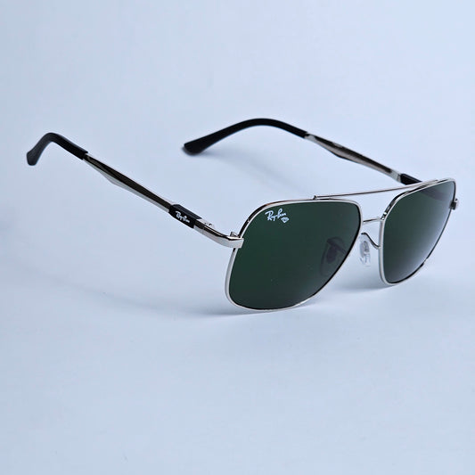 Strike Rectangle - RB - 4668 -  Silver - Unisex