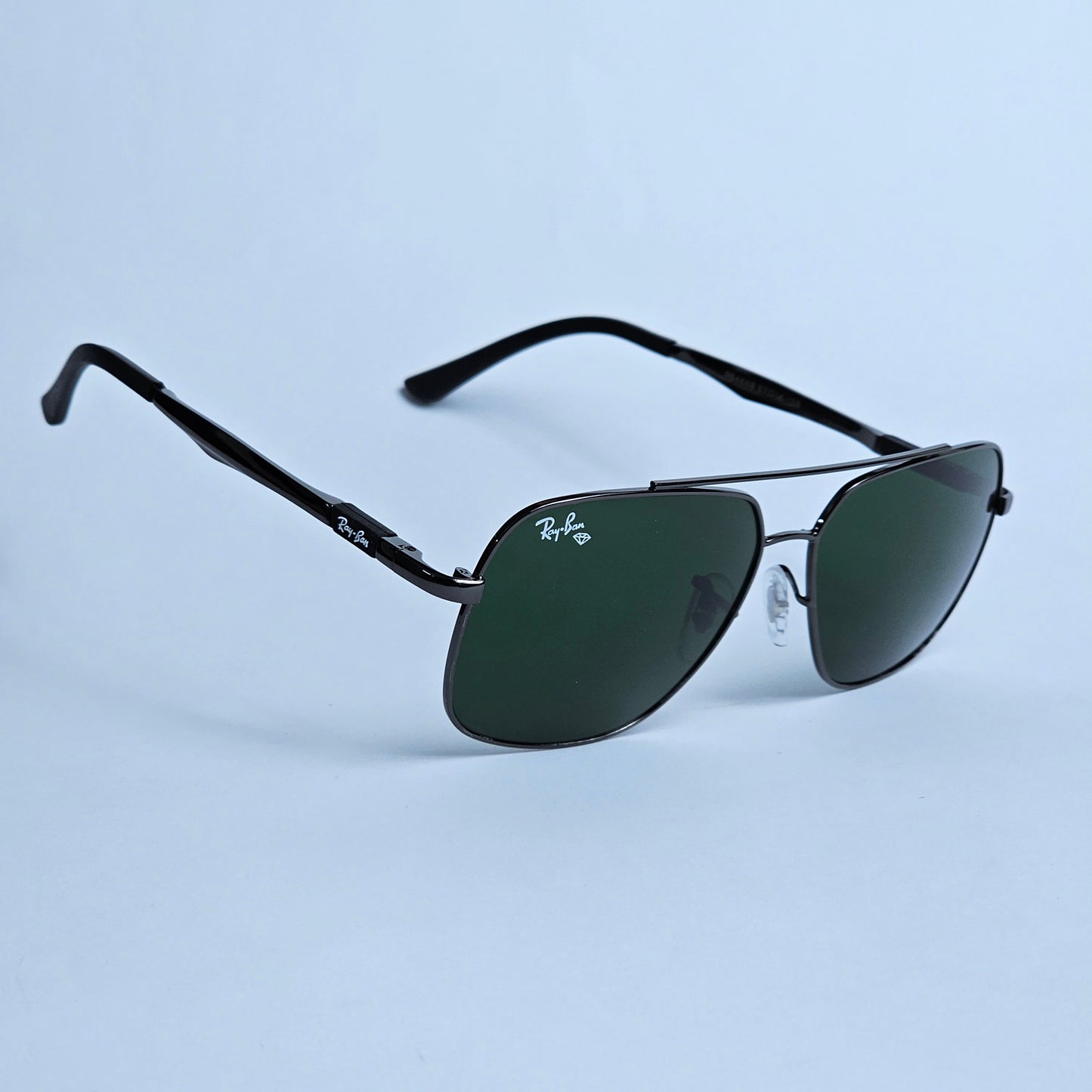 Strike Rectangle - RB - 4668 -  Gun Metal - Unisex