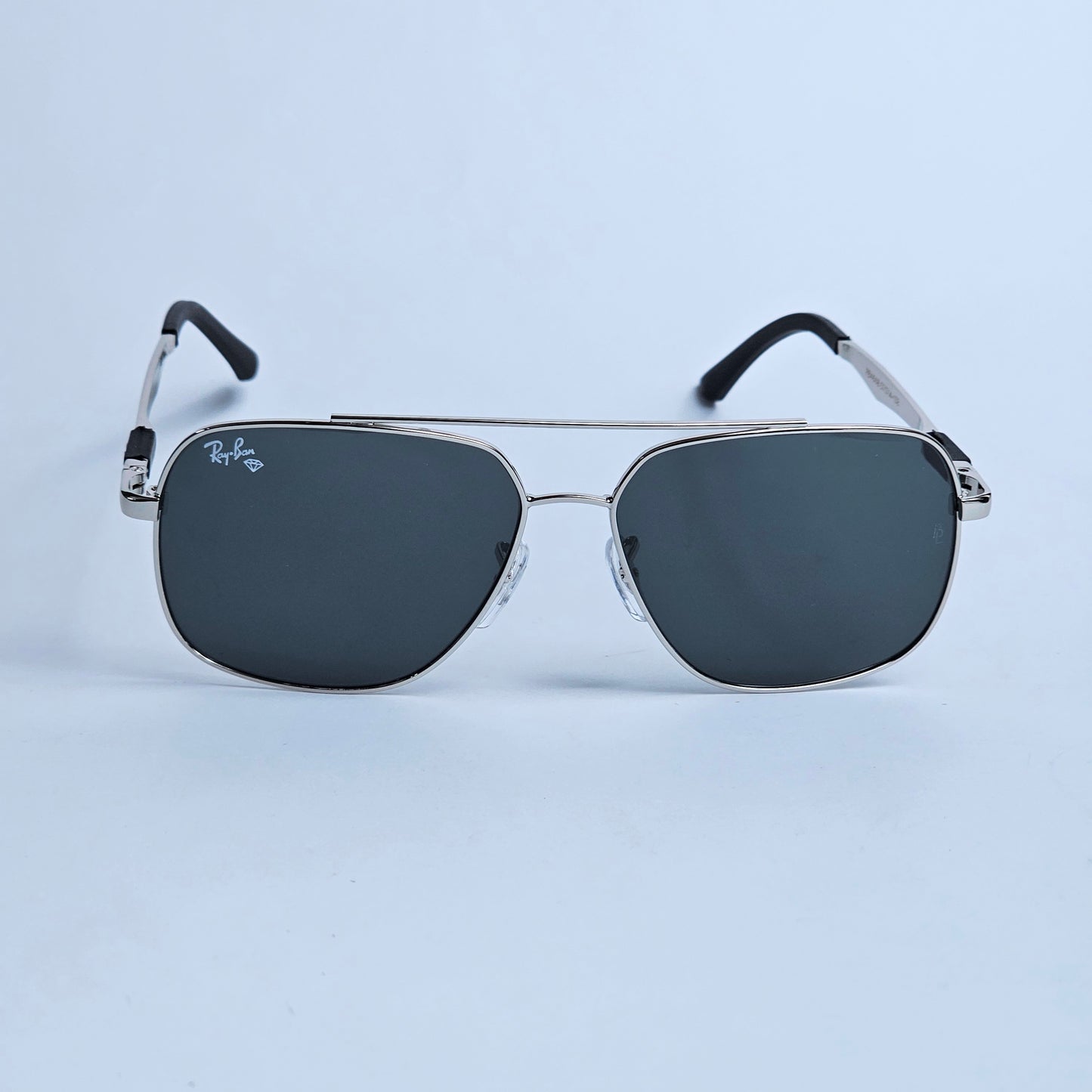 Strike Rectangle - RB - 4668 -  Silver/Black - Unisex