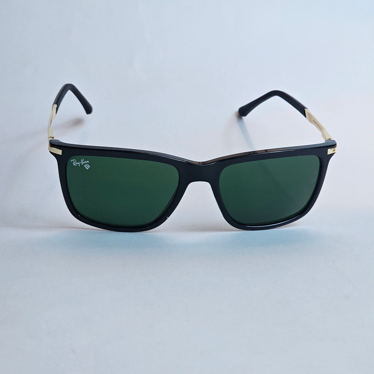 Metal Wayfarer Textured - RB - 3566 - Gold