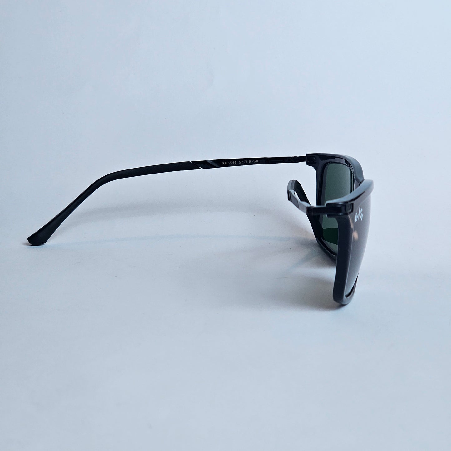 Metal Wayfarer Textured - RB - 3566 - Black