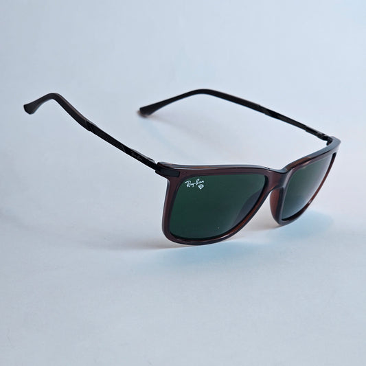 Metal Wayfarer Textured - RB - 3566 - Brown