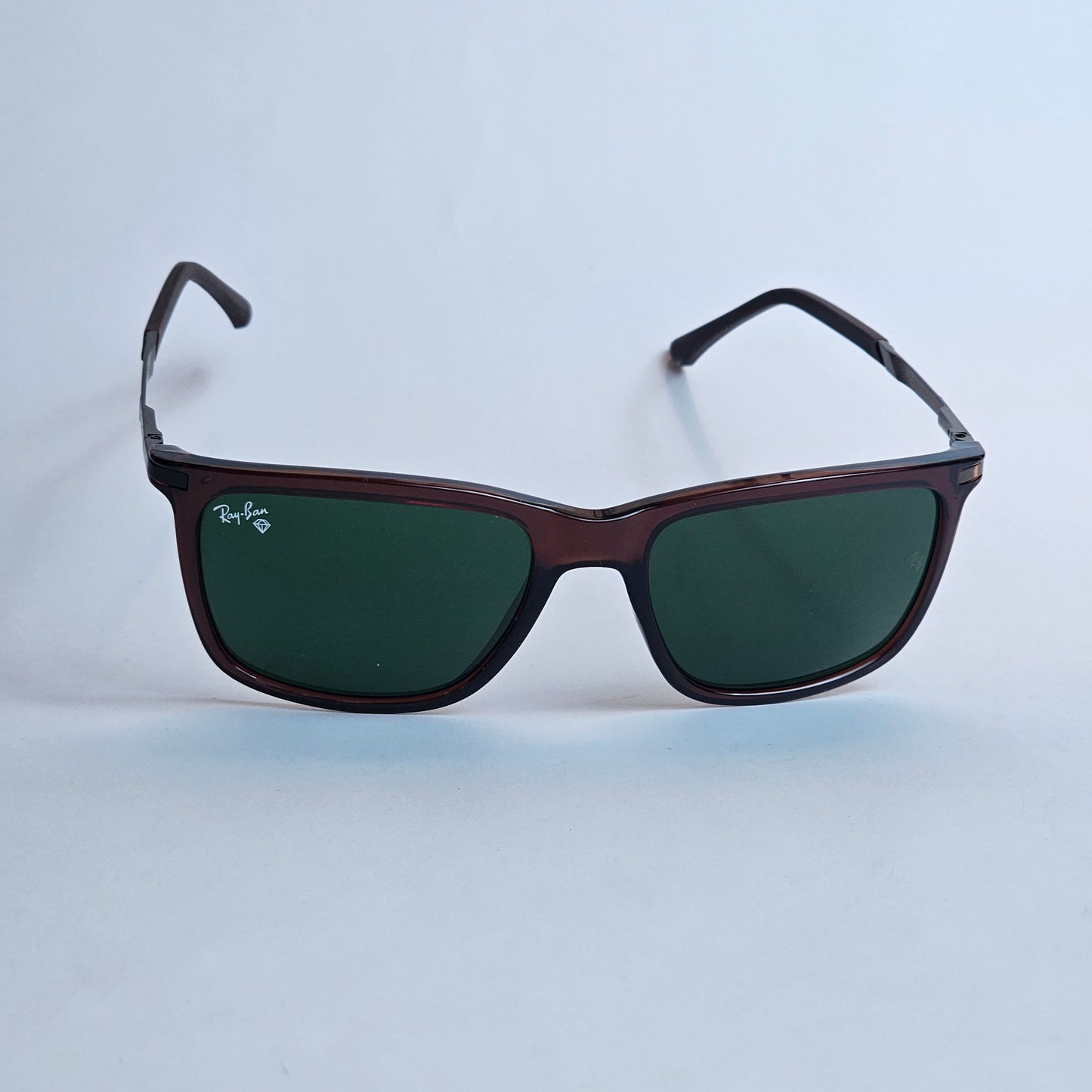 Metal Wayfarer Textured - RB - 3566 - Brown