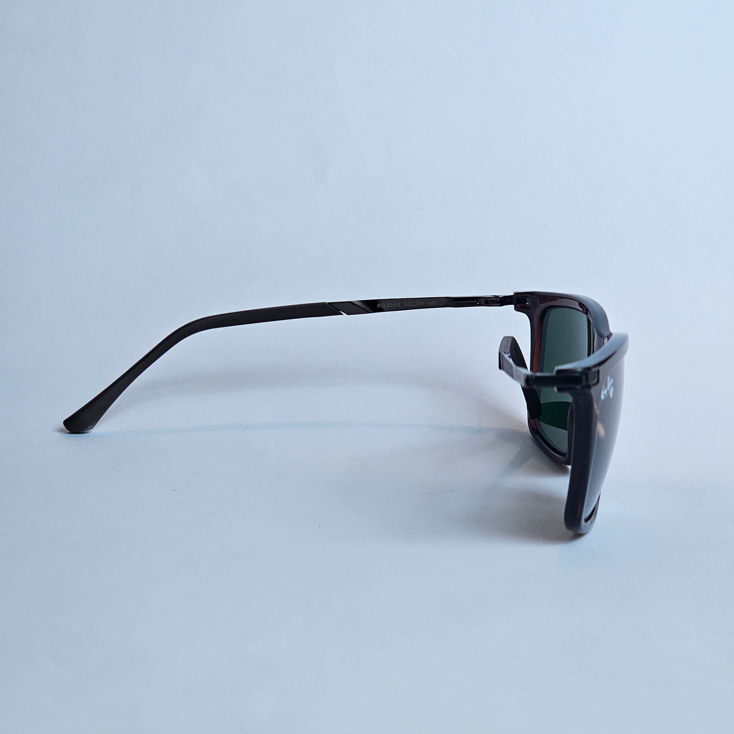 Metal Wayfarer Textured - RB - 3566 - Brown