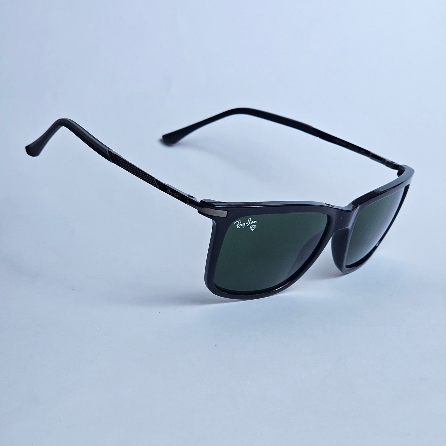 Metal Wayfarer Textured - RB - 3566 - Gun Metal