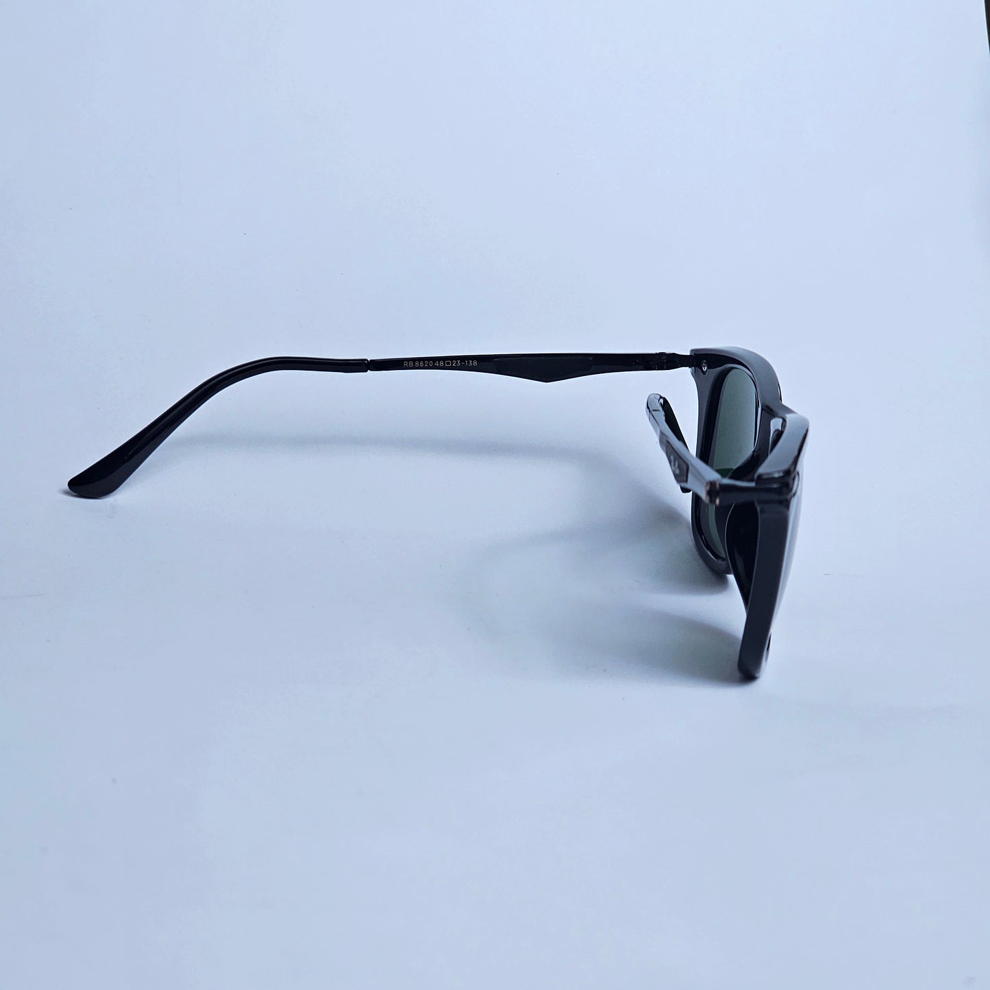 Wayfarer Metal Legs - 8620 - RB - Black - Unisex