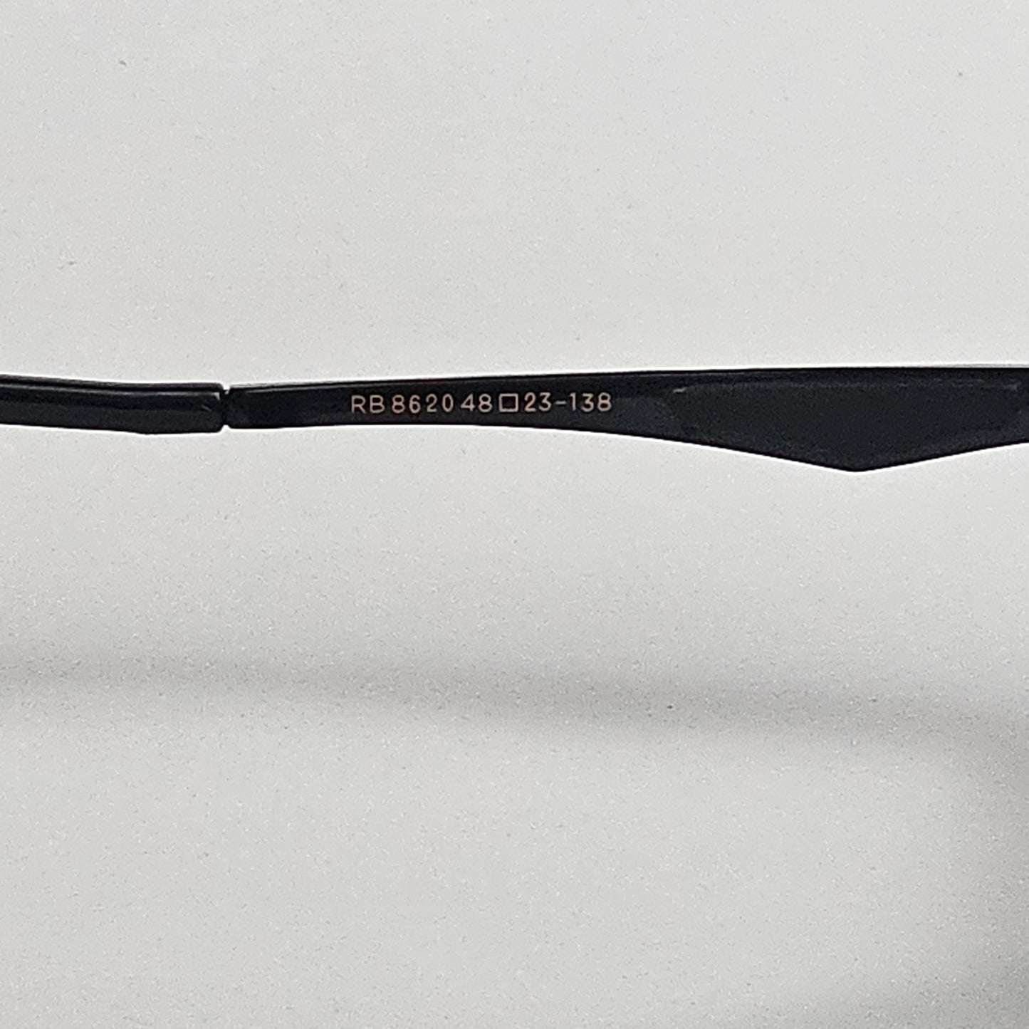 Wayfarer Metal Legs - 8620 - RB - Black - Unisex
